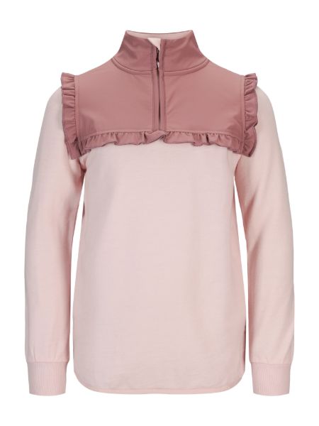 Bilde av WoolLand Moelv sweater brushed fleece RoseSmoke